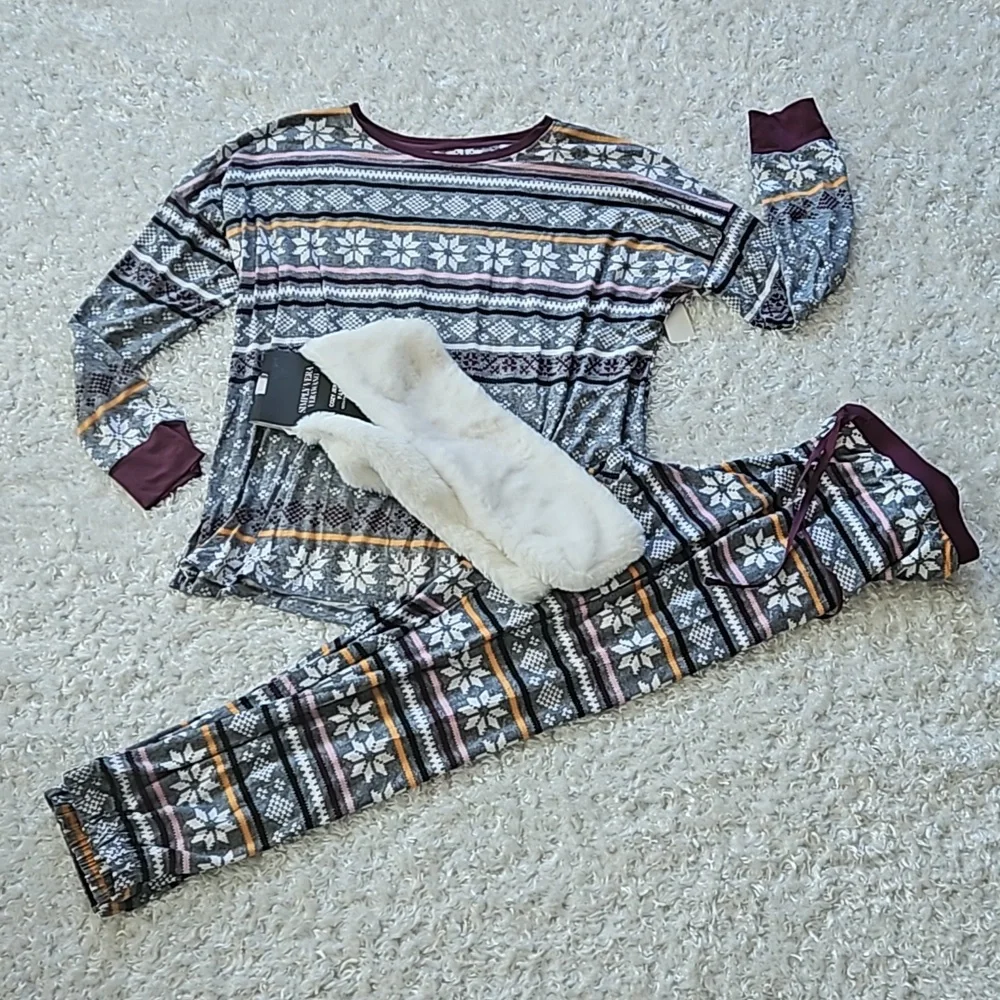 Vera Wang 3 piece pajama